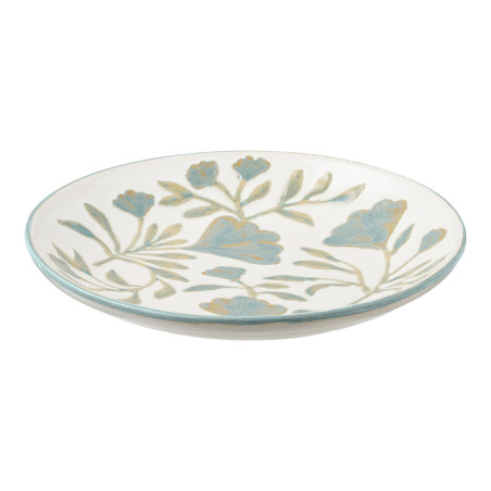Taca ceramiczna Miorzb 35,5c kwiatowy wzór House Nordic
