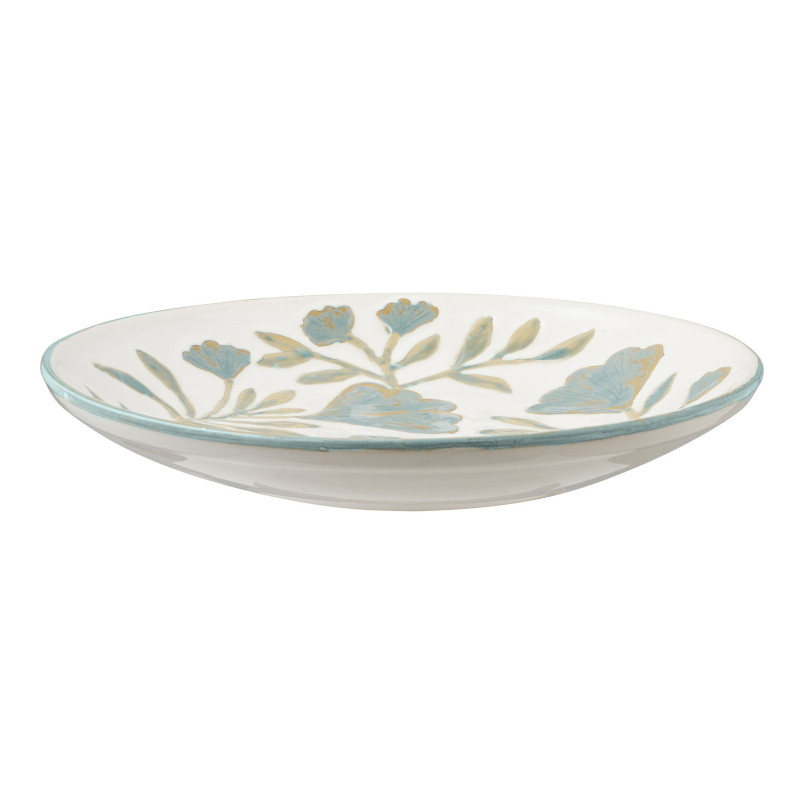 Taca ceramiczna Miorzb 35,5c kwiatowy wzór House Nordic