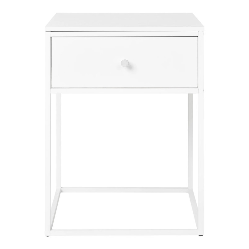 Szafka nocna z szufladą Vita 55x40x40x biała House Nordic