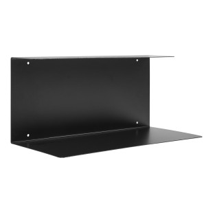 Półka metalowa ścienna Lille 40cm czarna House Nordic
