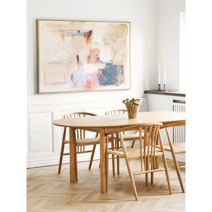 Obraz na płótnie Inez 100x150 cm piaskowy beż | Sklep
