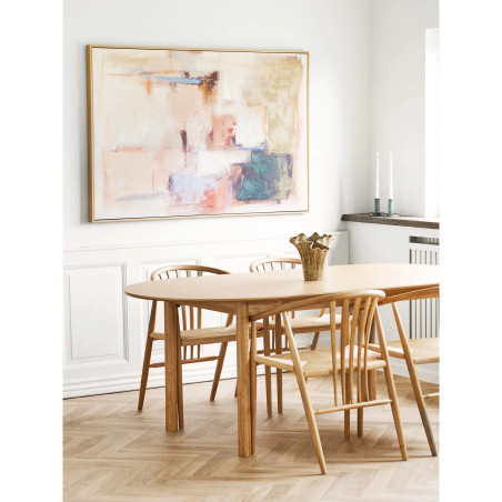 Obraz na płótnie Inez 100x150 cm piaskowy beż | Sklep