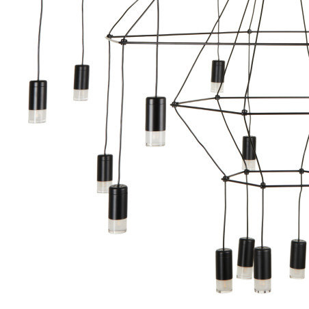 Lampa wisząca LINEA-20 czarna 120cm Step Into Design