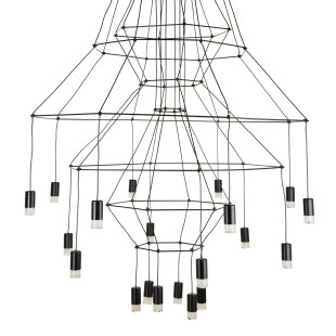 Lampa wisząca LINEA-20 czarna 120cm Step Into Design