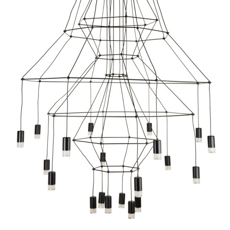 Lampa wisząca LINEA-20 czarna 120cm Step Into Design