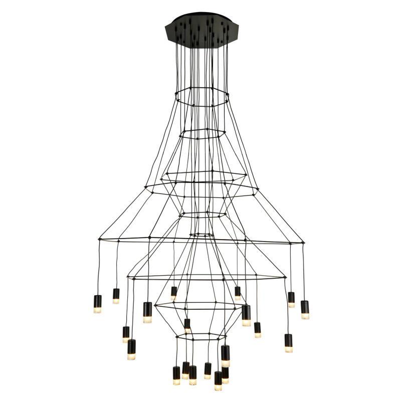 Lampa wisząca LINEA-20 czarna 120cm Step Into Design