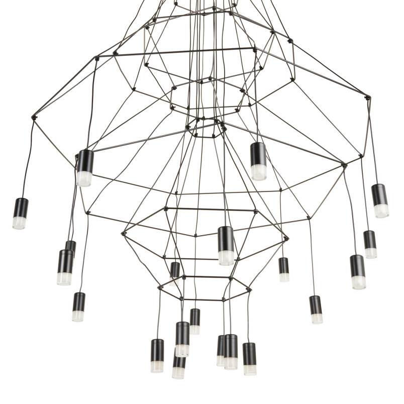 Lampa wisząca LINEA-20 czarna 120cm Step Into Design