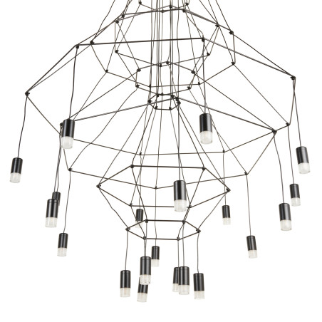 Lampa wisząca LINEA-20 czarna 120cm Step Into Design