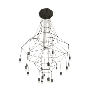 Lampa wisząca LINEA-20 czarna 120cm Step Into Design