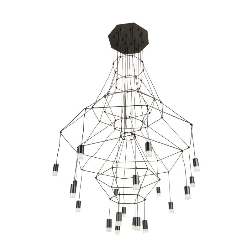 Lampa wisząca LINEA-20 czarna 120cm Step Into Design