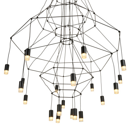 Lampa wisząca LINEA-20 czarna 120cm Step Into Design
