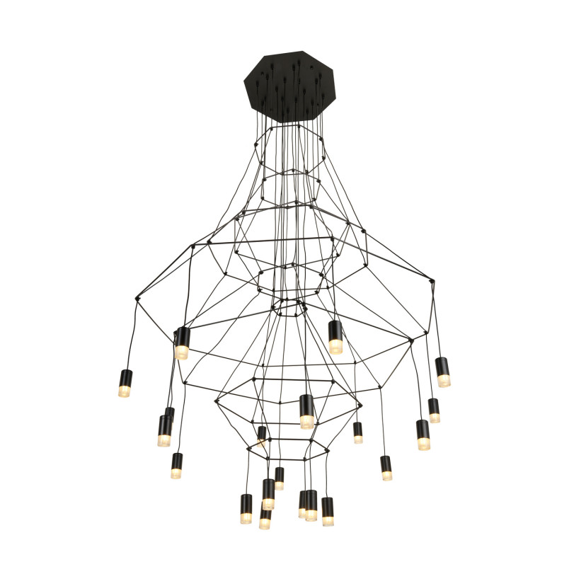 Lampa wisząca LINEA-20 czarna 120cm Step Into Design