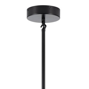Lampa wisząca MODERN ORCHID-9 transparentno czarna 150 cm Step Into Design