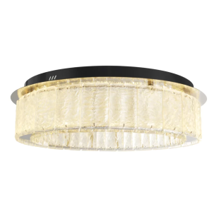 Plafon szklany glamour Savoy LED 53cm MaxLight