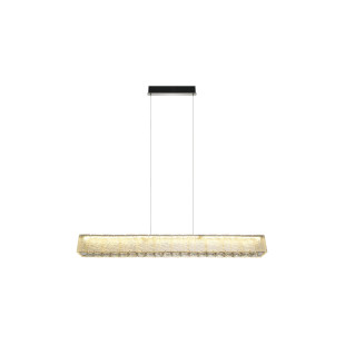 Lampa wisząca szklana glamour Savoy LED 97cm MaxLight