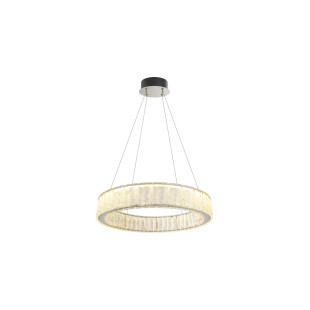 Lampa wisząca szklana okrągła Savoy LED 59cm MaxLight