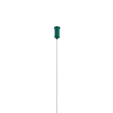 Lampa wisząca podłużna ze szklanymi kulami Moderno 80cm biały / zielony Step Into Design