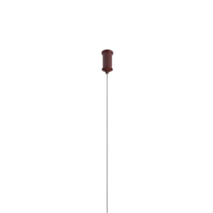 Lampa wisząca podłużna ze szklanymi kulami Moderno 80cm biały / burgund Step Into Design