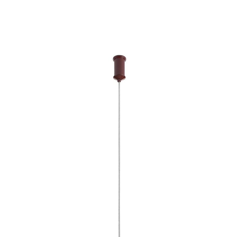 Lampa wisząca podłużna ze szklanymi kulami Moderno 80cm biały / burgund Step Into Design