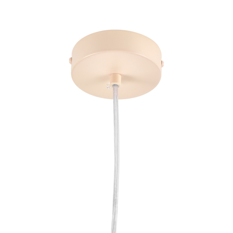 Lampa wisząca podłużna ze szklanymi kulami Moderno 80cm biały / kremowy Step Into Design