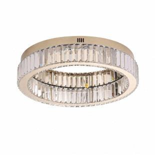 Plafon kryształowy w stylu glamour / hampton Apollo 50cm złoty Step Into Design