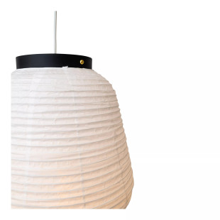 Lampa wisząca papierowa - japandi Keenu 67cm biała Lucide