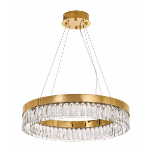 Lampa wisząca glamour Alexis 60cm szkło kryształowe / złoty Step Into Design