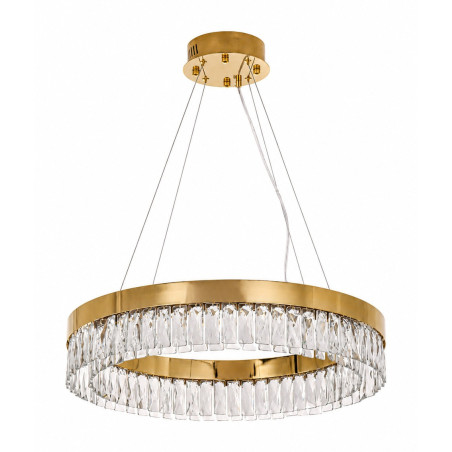 Lampa wisząca glamour Alexis 60cm szkło kryształowe / złoty Step Into Design
