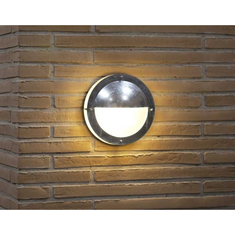 Kinkiet zewnętrzny Nordlux Malte 24 - Srebrny, E27