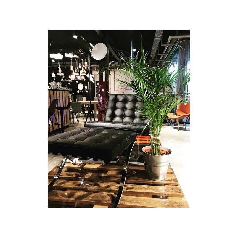 Fotel skórzany pikowany BA1 czarny | D2.Design - Komfort i styl