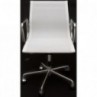Fotel gabinetowy z siatki CH1171T biała siatka D2.Design do biurka.
