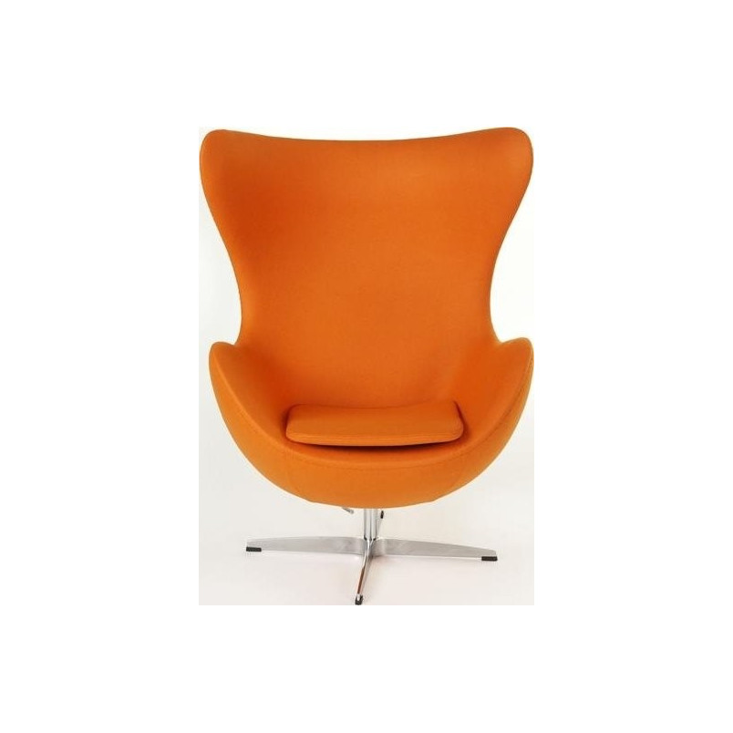 Fotel obrotowy Jajo pomarańczowy | D2 Design - Komfort i styl