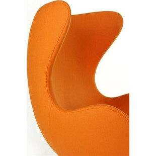 Fotel obrotowy Jajo pomarańczowy | D2 Design - Komfort i styl