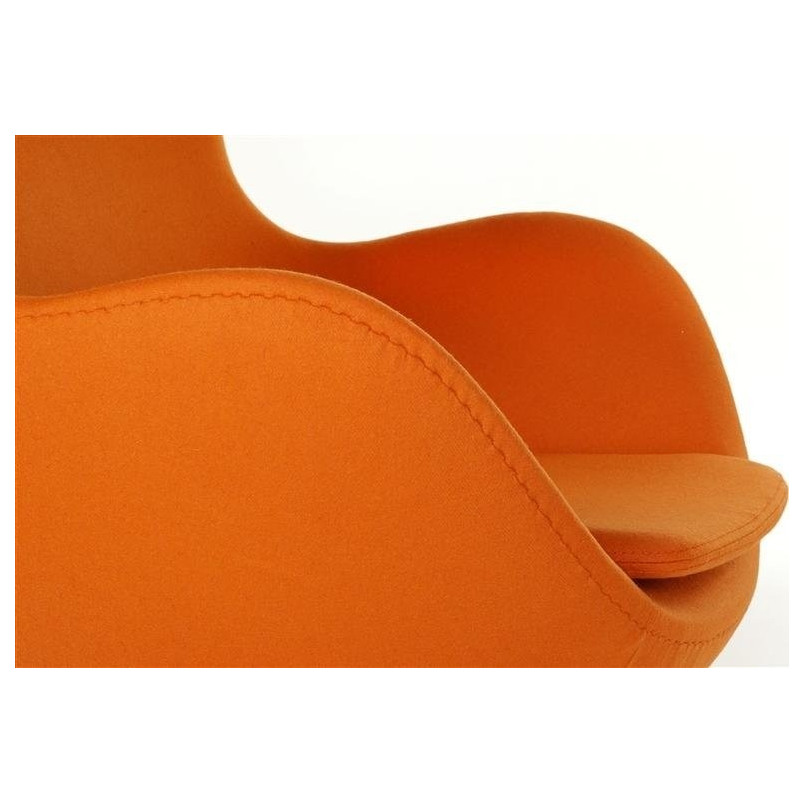 Fotel obrotowy Jajo pomarańczowy | D2 Design - Komfort i styl