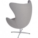 Fotel obrotowy Jajo szary | Komfort i styl D2 Design