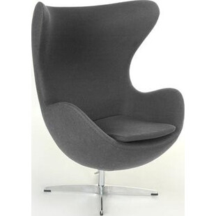Fotel obrotowy Jajo szary | Komfort & Design | D2 Design