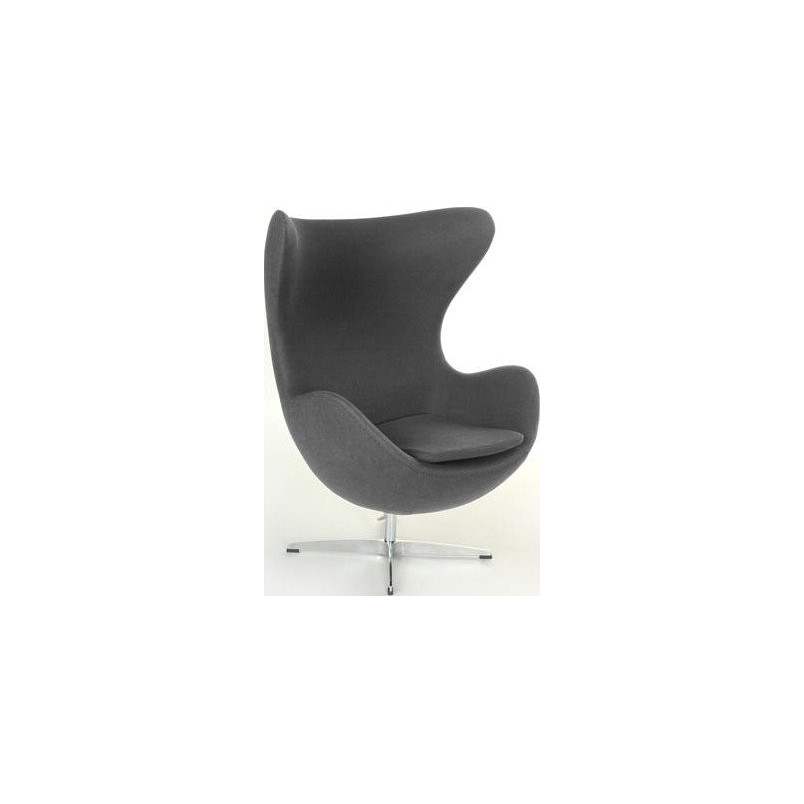 Fotel obrotowy Jajo szary | Komfort & Design | D2 Design