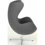 Fotel obrotowy Jajo szary | Komfort & Design | D2 Design