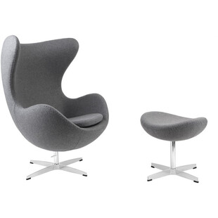 Fotel obrotowy Jajo szary | D2 Design - Komfort i styl