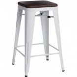 Hoker Paris Wood biały/orzech - Elegancki design | D2 Design
