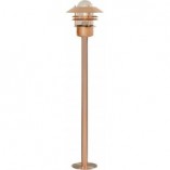 Lampa Ogrodowa Miedziana Nordlux Blokhus 92cm | Sklep z Oświetleniem