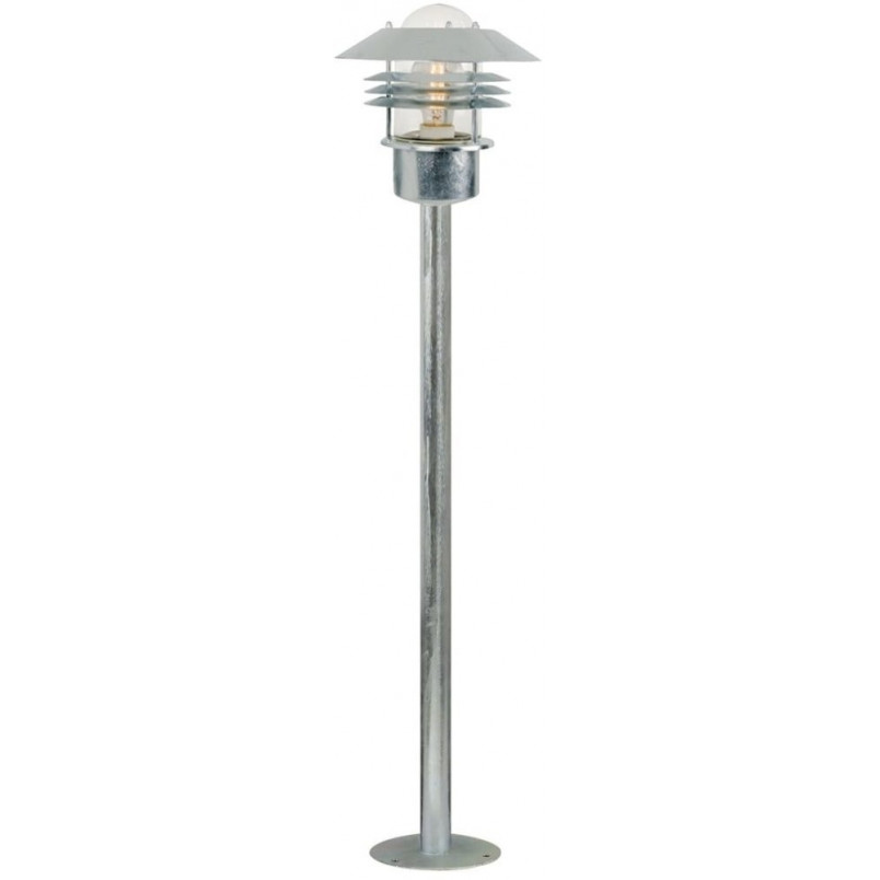 Lampa Ogrodowa Vejers - Nordlux | Srebrna, Stal Galwanizowana