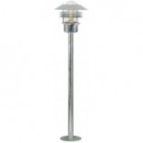 Lampa Ogrodowa Vejers - Nordlux | Srebrna, Stal Galwanizowana