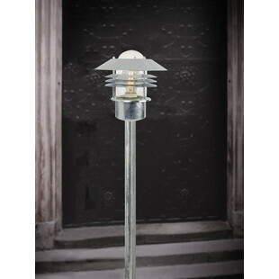 Lampa Ogrodowa Vejers - Nordlux | Srebrna, Stal Galwanizowana