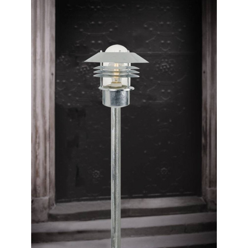 Lampa Ogrodowa Vejers - Nordlux | Srebrna, Stal Galwanizowana