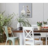 Krzesło Industrialne Paris Białe | D2 Design - Stylowe i Trwałe