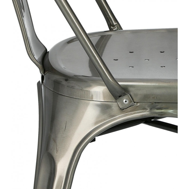 Krzesło metalowe industrialne Paris | D2.Design