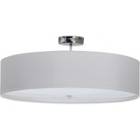 Plafon Andria 60cm - biały/chrom | Brilliant - Stylowe oświetlenie