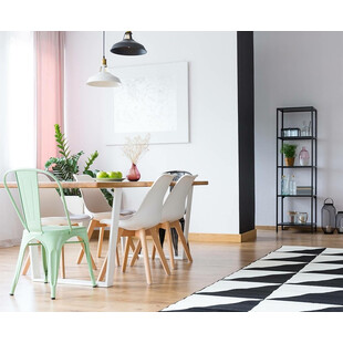 Krzesło metalowe Paris D2 Design - Zielone, Industrialne | Kup Teraz