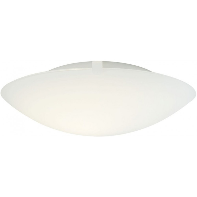 Plafon szklany biały Nordlux 25cm - Eleganckie oświetlenie